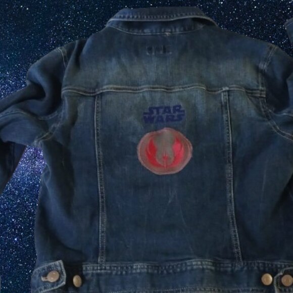 Star Wars Jean Jacket Size M - Picture 4 of 13